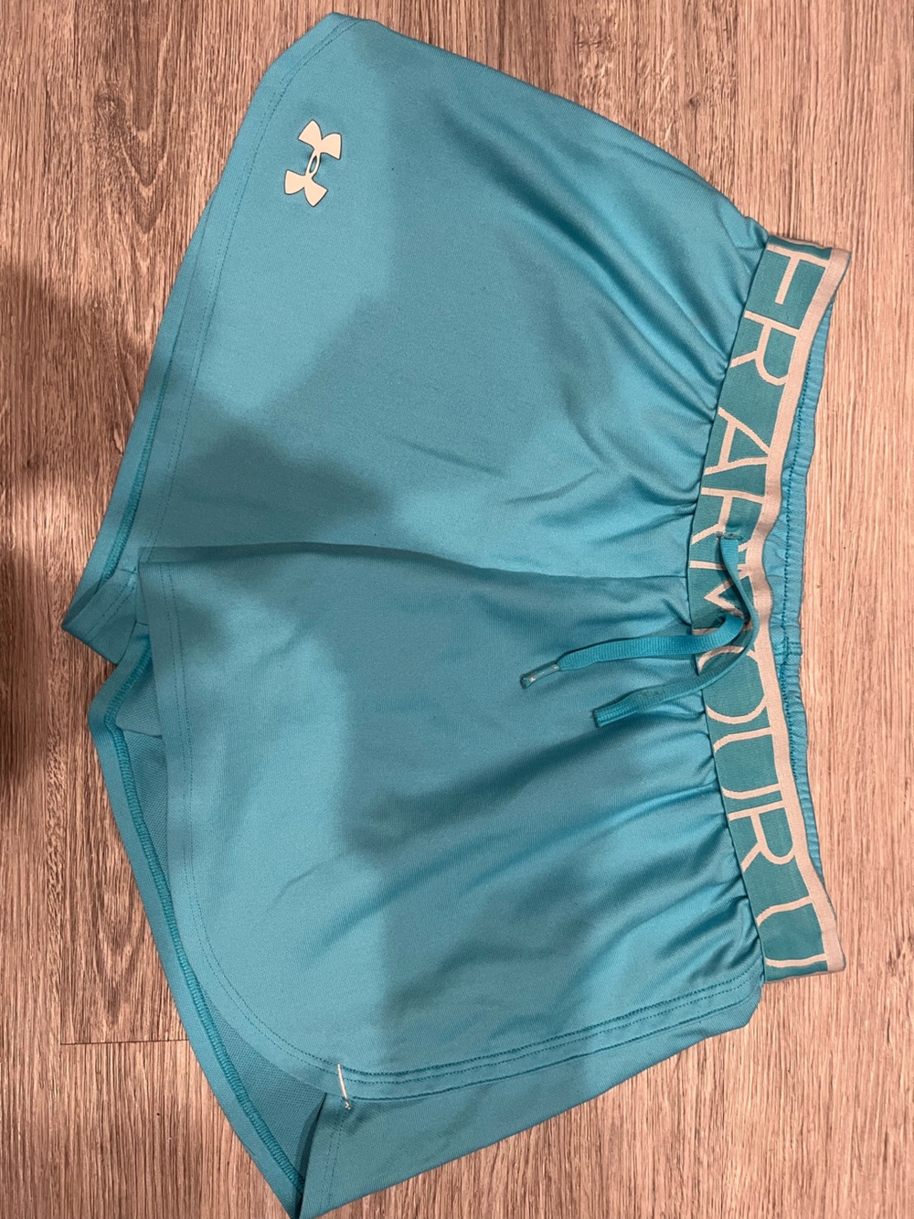 Under Armour Aqua Blue Women's Performance Shorts